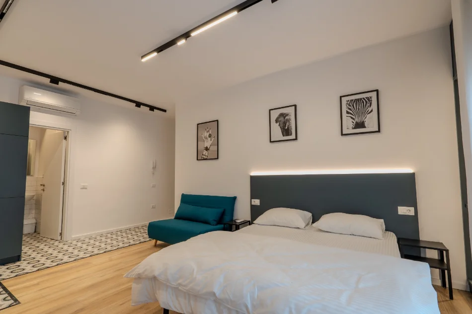 Tirane, shitet apartament 1+1+Ballkon Kati 4, 76 m² 167.400 € 