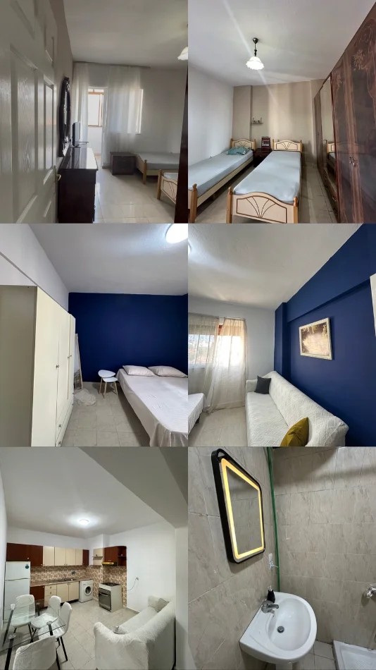 Tirane, jepet me qera apartament 2+1+Ballkon Kati 5, 80 m² 520 € (Don bosko)