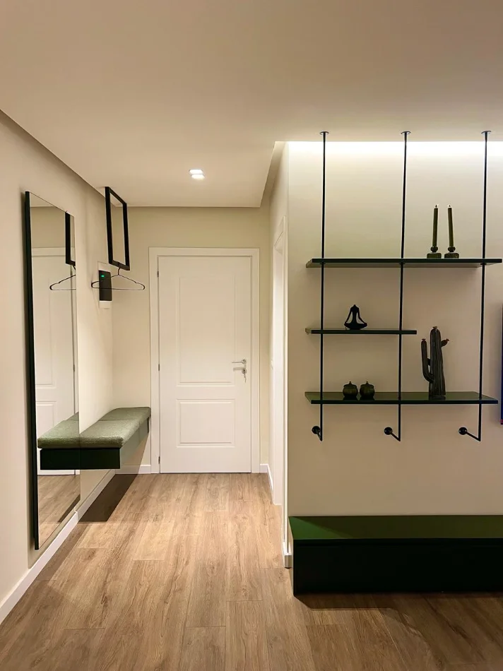 Tirane, jepet me qera apartament 2+1+Ballkon Kati 3, 110 m² 1.005 € 