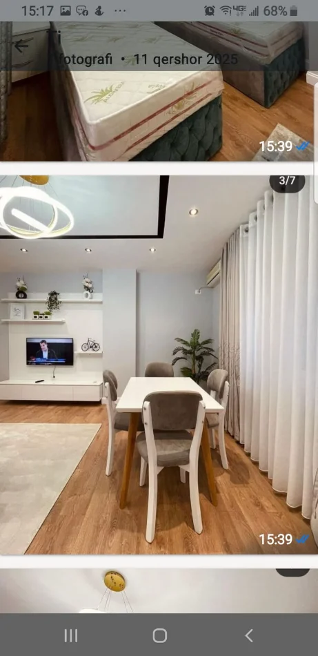 Tirane, jepet me qera apartament 2+1+Ballkon Kati 2, 100 m² 730 € (Shkolla Naim Frasheri 21 Dhjetori)