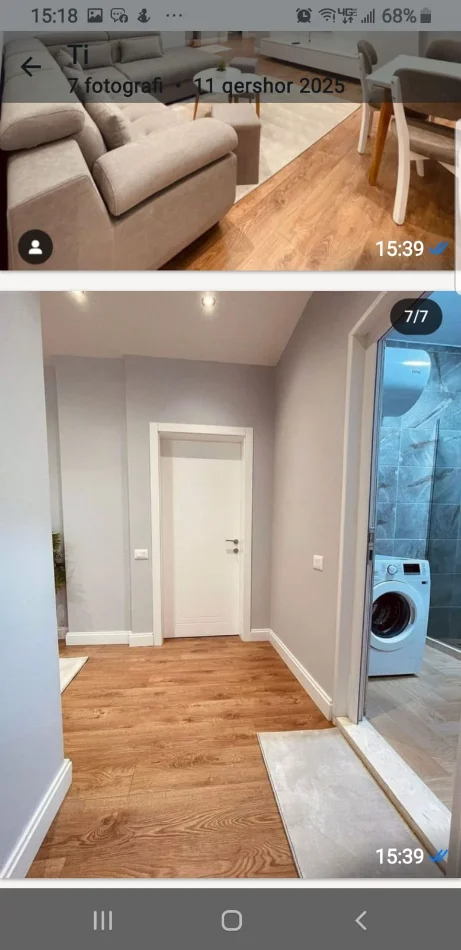 Tirane, jepet me qera apartament 2+1+Ballkon Kati 2, 100 m² 730 € (Shkolla Naim Frasheri 21 Dhjetori)