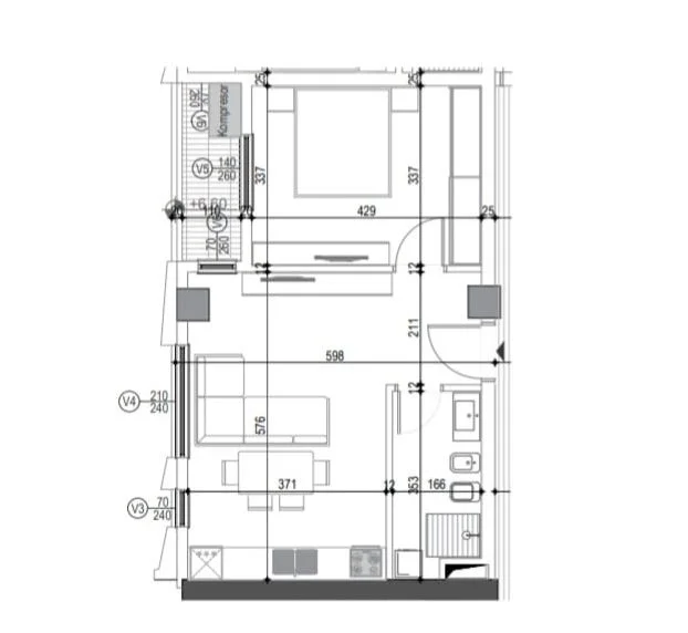 Tirane, shitet apartament , 69 m² 226.710 € 