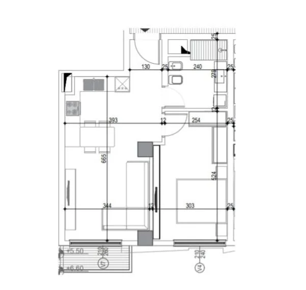 Tirane, shitet apartament , 68 m² 238.350 € 