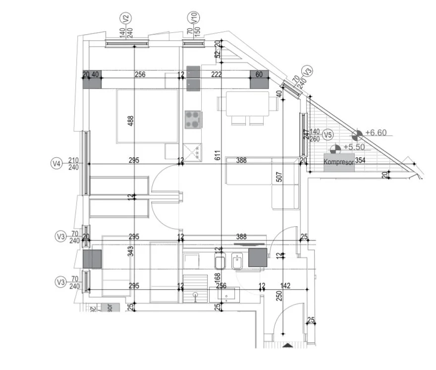 Tirane, shitet apartament , 81 m² 265.980 € 