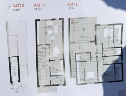 Tirane, shitet Vile , 224 m² 500.000 € 