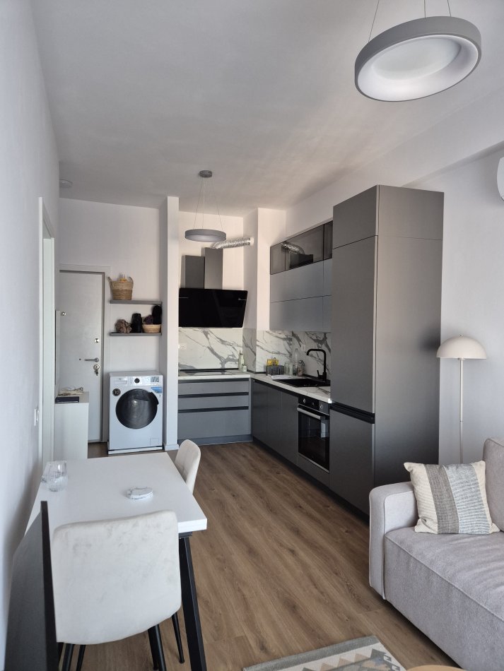 Tirane, jepet me qera apartament 1+1 Kati 6, 450 € (Rr, Pasho Hysa)