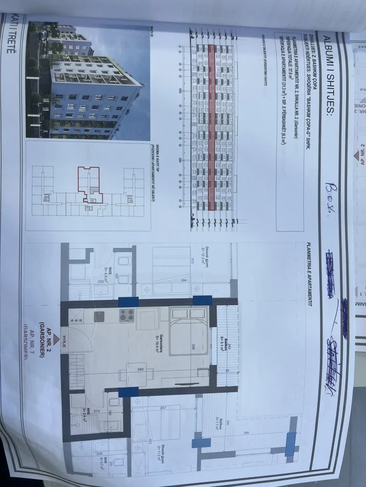 Durres, shitet apartament 1+1+Ballkon ,