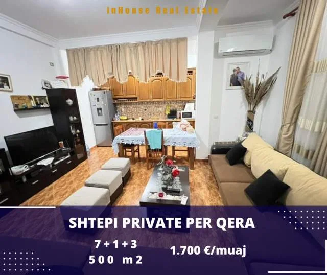 Tirane, jepet me qera shtepi 2 Katshe Kati 2, 500 m² 1.700 Euro (Ali Dem)