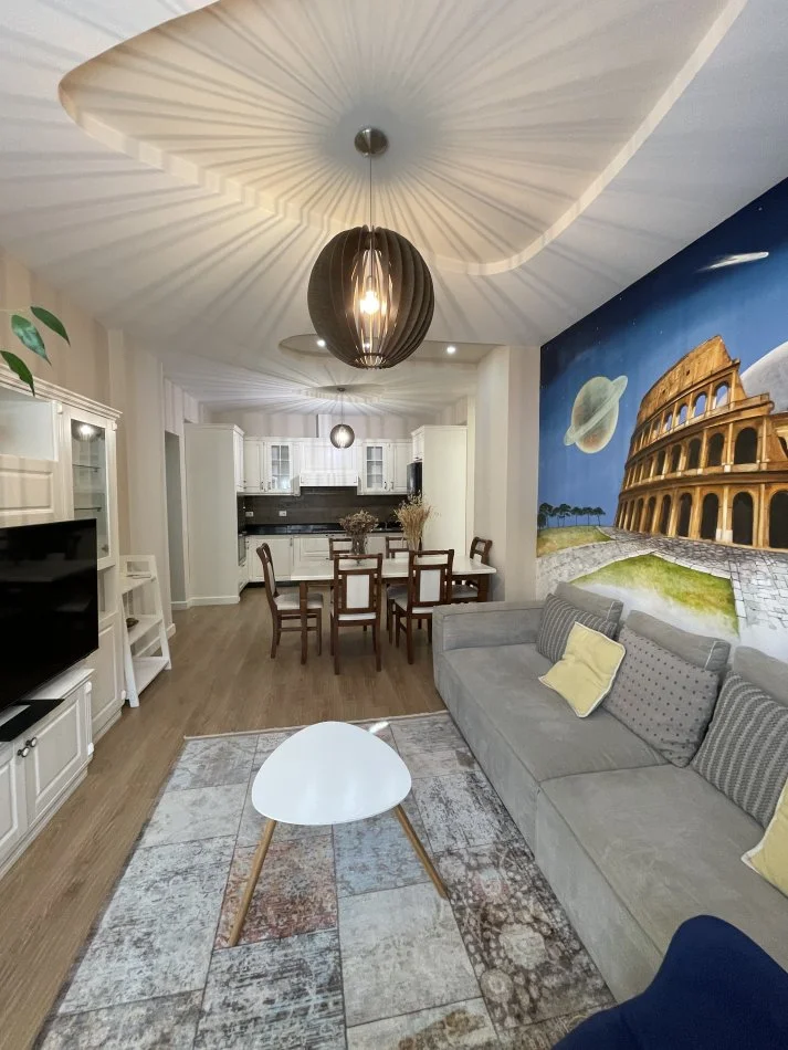 Tirane, jepet me qera apartament 2+1+Ballkon Kati 1, 90 m² 800 € (Rruga gamdi garunja)