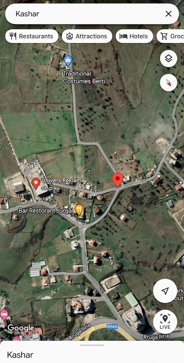 Tirane, shes truall 4.700 m² 305.000 Euro (Kashar afer Univers Reklama)