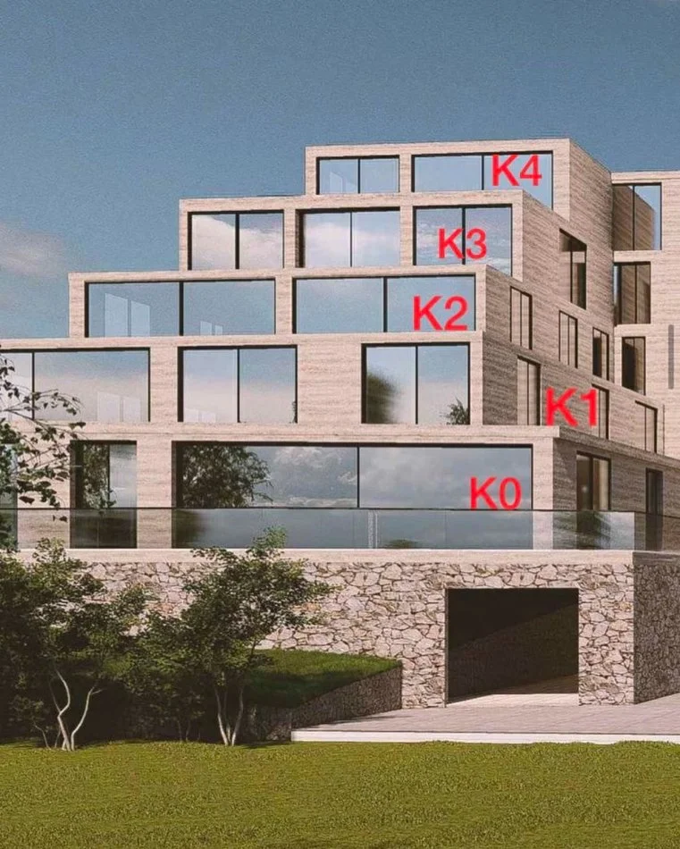 Dhermi - Palase, shitet apartament 1+1+Ballkon Kati 1, 71 m² 234.300 € (Dhermi)