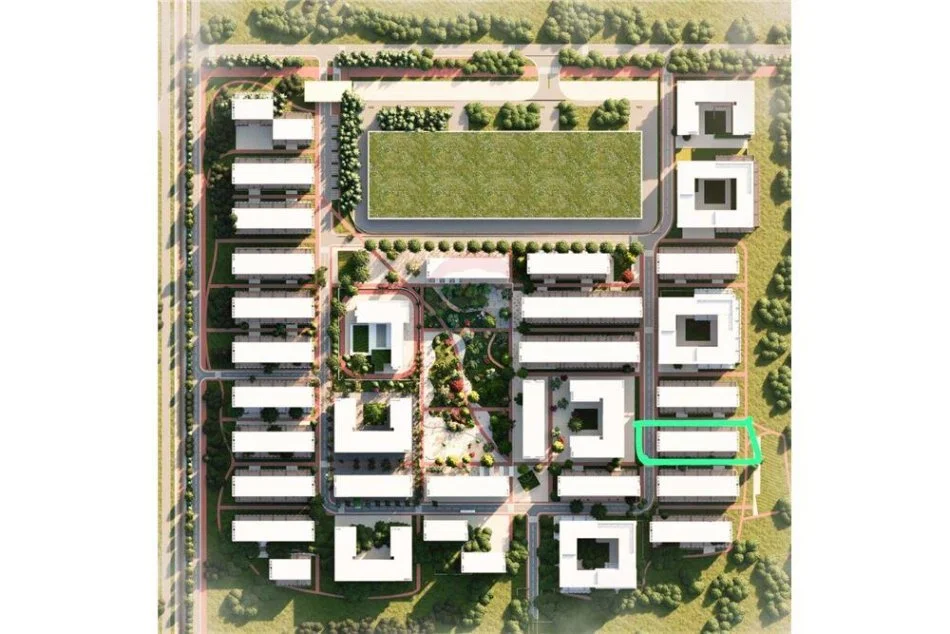 Tirane, shitet apartament 1+1 Kati 2, 1 m² 54.000 € (UniversCity)