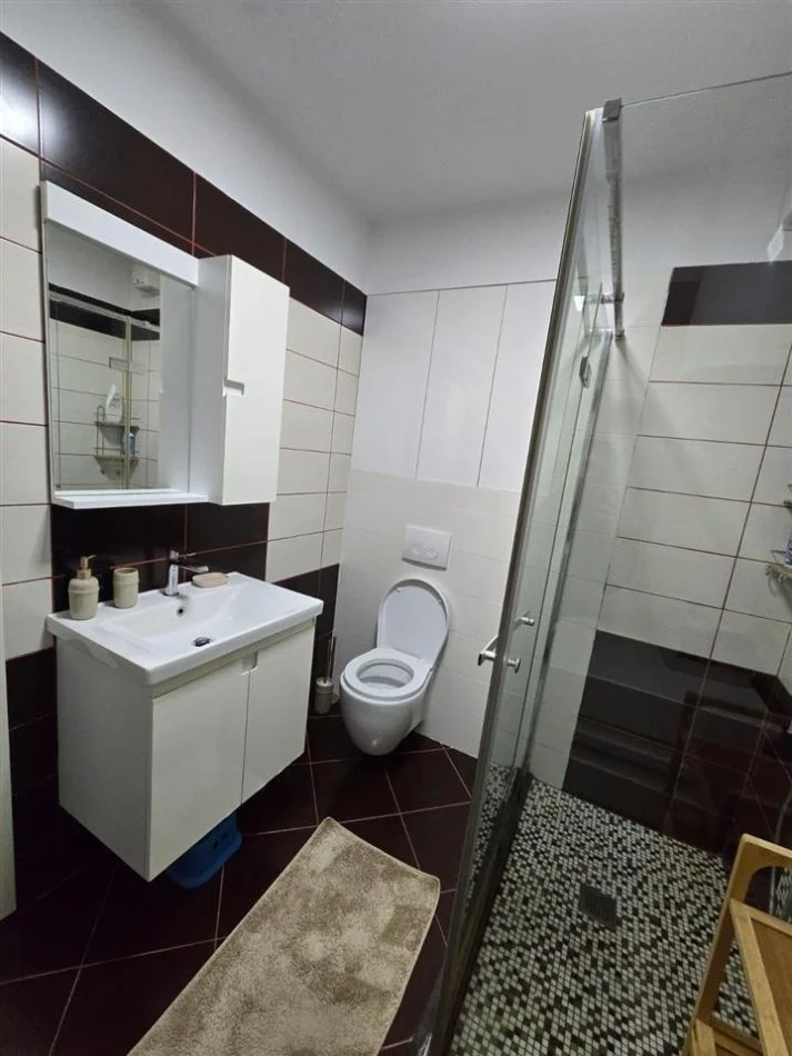 Tirane, jepet me qera apartament 1+1+Ballkon Kati 3, 90 m² 600 € (Hotel Radison , Liqeni i Thate)