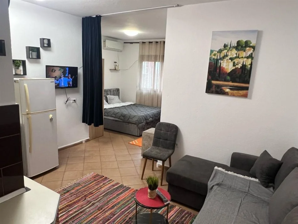 Tirane, jepet me qera apartament 1+1 Kati 3, 50 m² 450 € (Concord Center , 5 Maji)