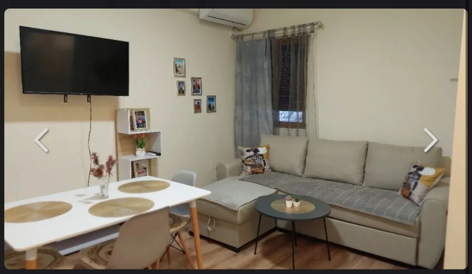 Tirane, jepet me qera apartament 1+1 Kati 1, 55 m² 600 € (Rruga Myslym Shyri)