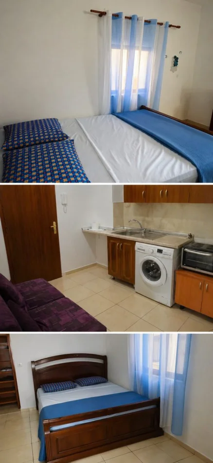 Tirane, jepet me qera apartament 1+1 Kati 2, 35 m² 330 € (Concord Center)