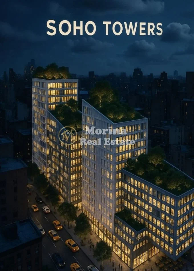 Tirane, jepet me qera apartament 2+1 Kati 8, 134 m² 300000 € (Shitet Apartament 21 Soho Tower Zogu I Zi)