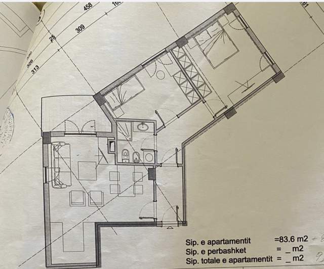 Tirane, shitet apartament 2+1 Kati 4, 92 m² 115.000 Euro (Rruga Haxhi Hysen Dalliu)