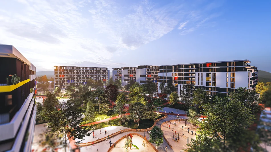 Tirane, shitet apartament 3+1 Kati 6, 99 m² 109.000 € (Univers City)