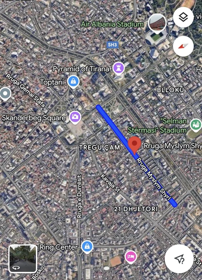 Tirane, jepet me qera apartament 1+1+Ballkon Kati 2, 700 €