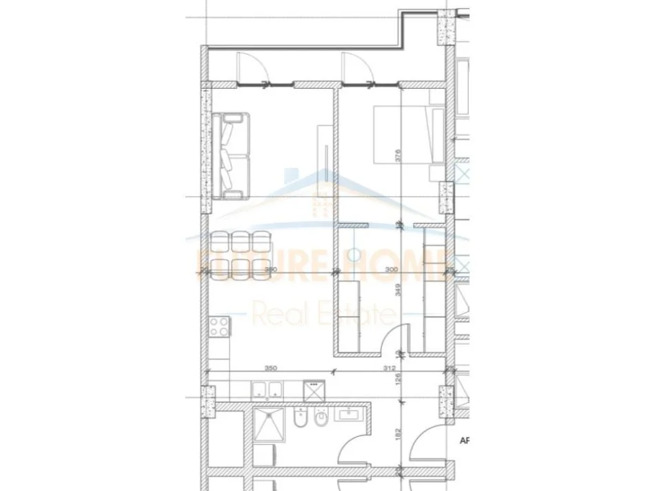 Tirane, shitet apartament 1+1+Ballkon Kati 7, 92 m² 387.000 € (Rezidenca Unico)