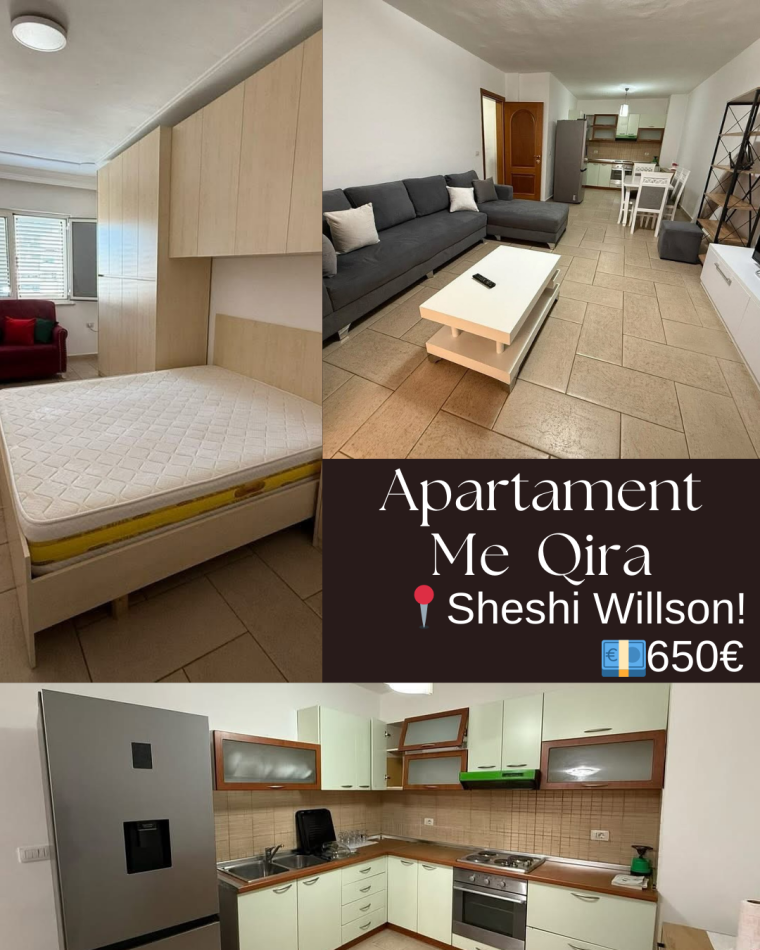 Tirane, jepet me qera , (Sheshi Willson!)