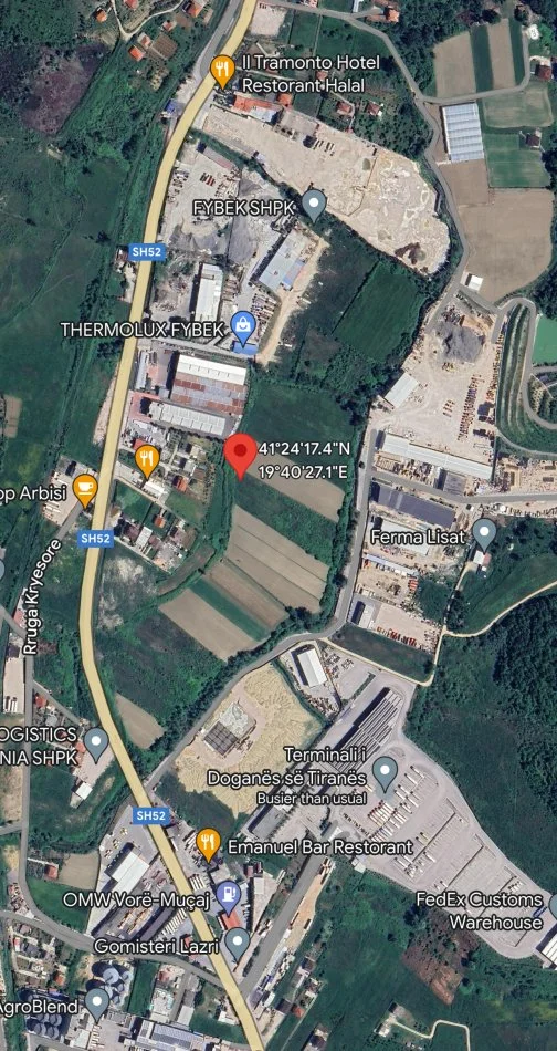 Tirane, shes toke , 8.900 m² (VORE)