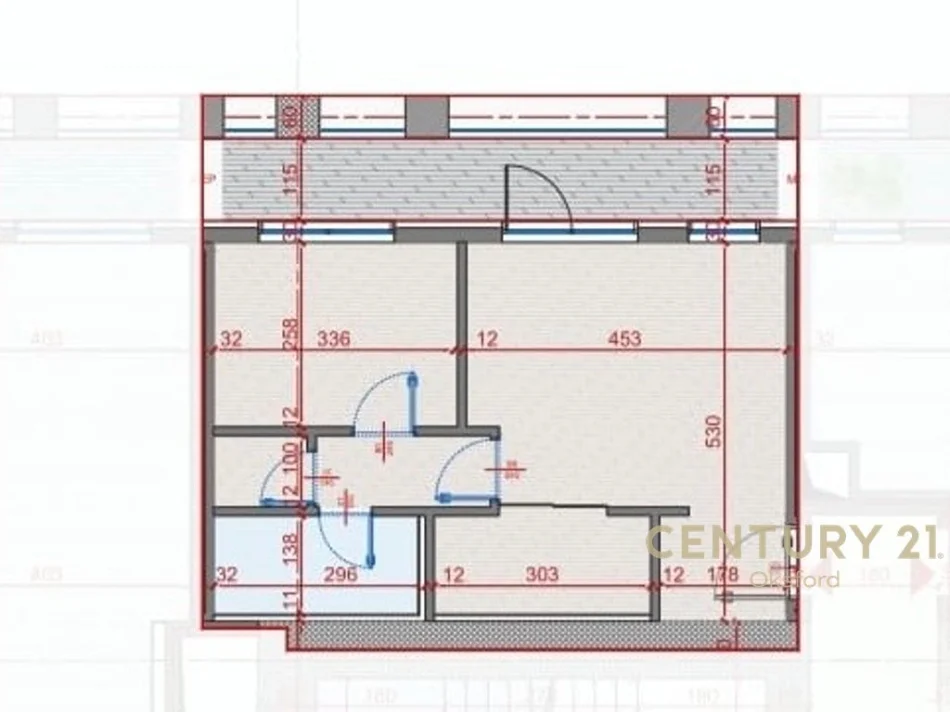 Tirane, shes apartament 1+1 Kati 7, 84 m² 183.700 € (Zogu Zi)