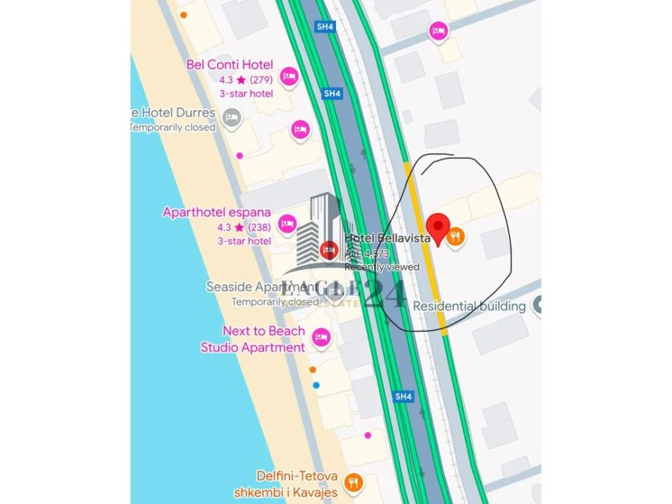 Durres, shitet apartament 2+1 Kati 2, 99 m² 80.000 € (Shkembi Kavajes)