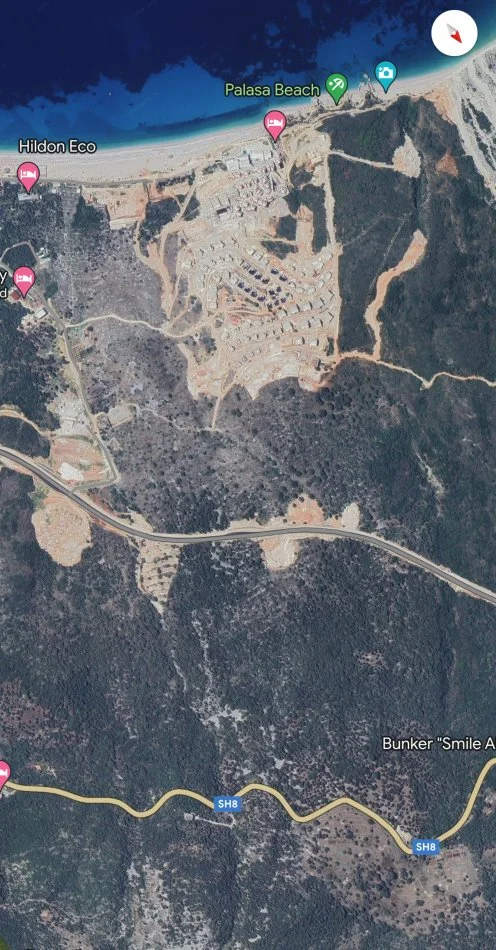 Dhermi - Palase, shitet toke ne bregdet , 4.350 m² 650.000 € (Palas)