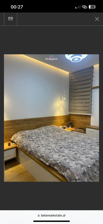 Tirane, jepet me qera apartament 1+1 Kati 2, 65 m² 520 € (Rruga Eduart Mano)