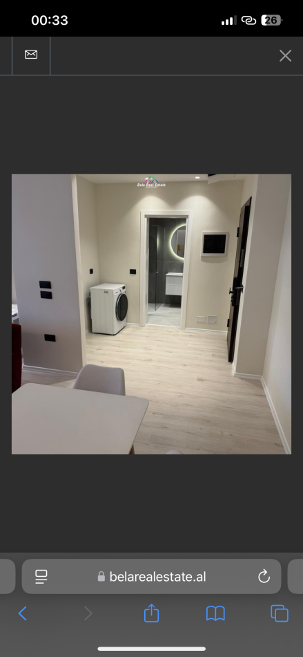 Tirane, jepet me qera apartament 1+1 Kati 3, 70 m² 850 € (Rruga e elbasanit)