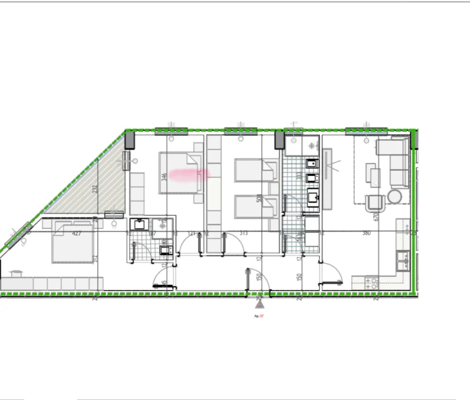 Tirane, shitet apartament 2+1+Ballkon Kati 1, 130 m² 155.580 € (Paskuqan)