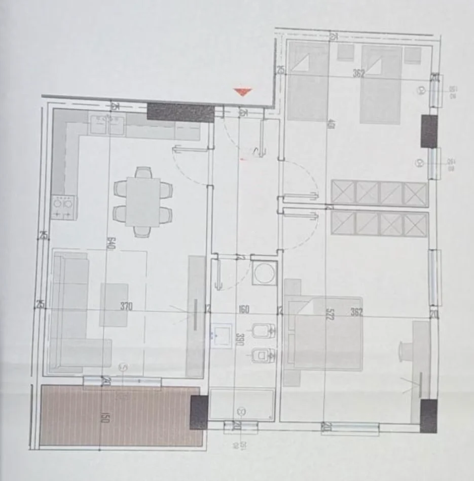 Tirane, shitet apartament 2+1+Ballkon , 95 m² 104.000 € (Paskuqan, Majestic 2 Residence)
