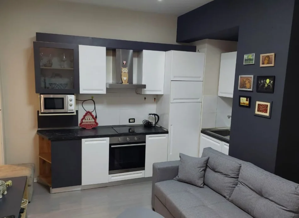 Elbasan, jepet me qera apartament 1+1 Kati 2, 60 m² 600 € (Lrruga E Elbasanit)