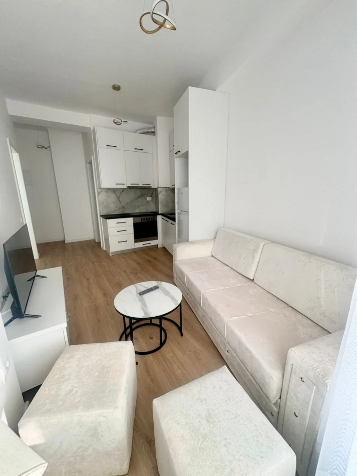 Tirane, jepet me qera apartament 1+1 Kati 7, 50 m² 380 € (Ali Demi)