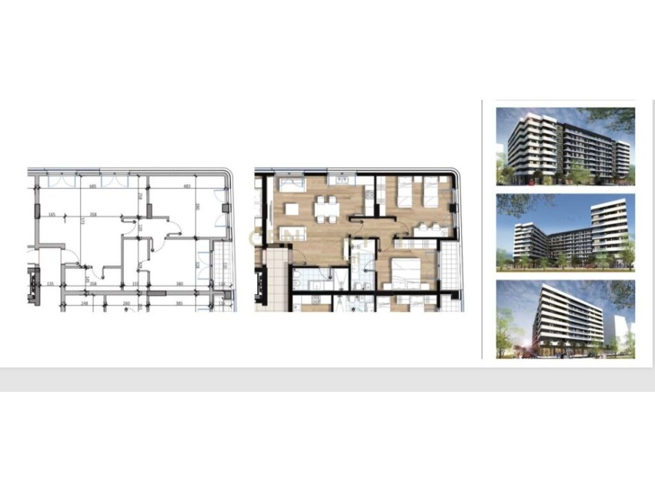 Tirane, shitet apartament 2+1, Kati 8, 102 m² 150,000 € (Don Bosco)