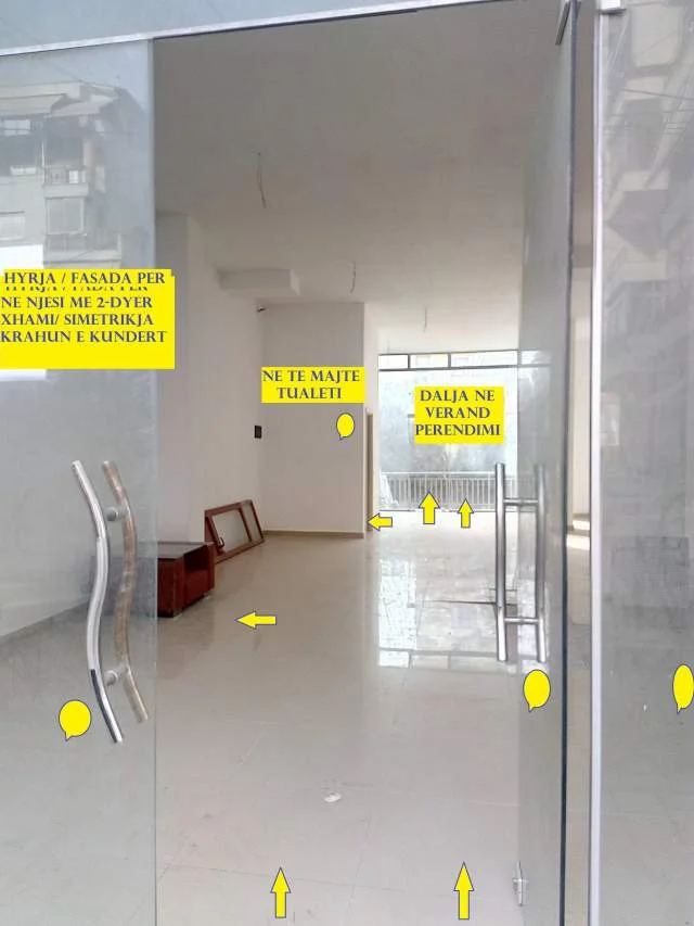 Tirane, Okazion! Shitet Ambjent Biznes / Njësi,kat 0, Pallat Ri 6-kat,sip.97m², Cmim 100'000€ i padiskutushë, rr.Sh.Kuka, te TV.2000 përball Institut F.Bërthamore, Fresku, Tirane