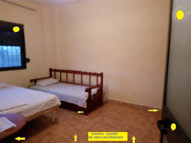 Golem-Plazh, Shitet, Apartament 1+1, kat 1, pallat i ri 5-kate, siperfaqe 44 m², Cmimi 95'000€, nga deti 350m / 5-min këmb / referuar kompleksit  "V.Murrizi" e "Porta Kavalja", Palzhi Golemit, Kavaje.