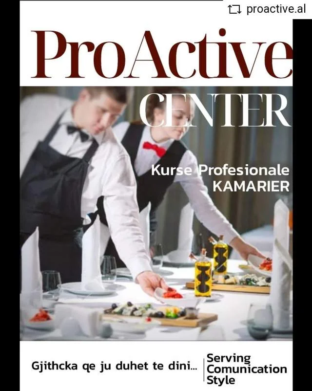 Kurset Profesionale Barman / Barista / Kamarier