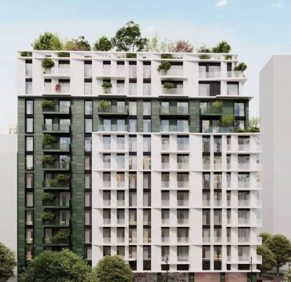 Tirane, shiten 3 apartamente, Kika 2- Posta 8, 1+1, Kati 3, 66 m²