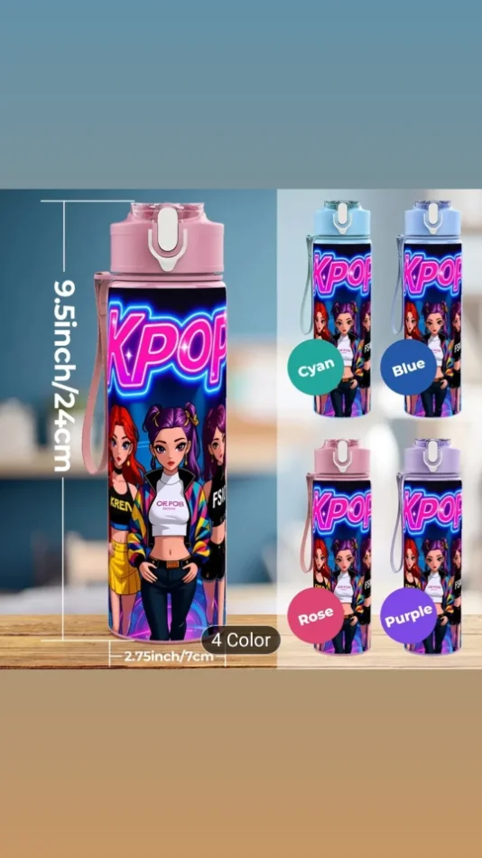 Tirane, shes Shishe uji per femije Kpop Demon Hunters, 1400 leke 14 €