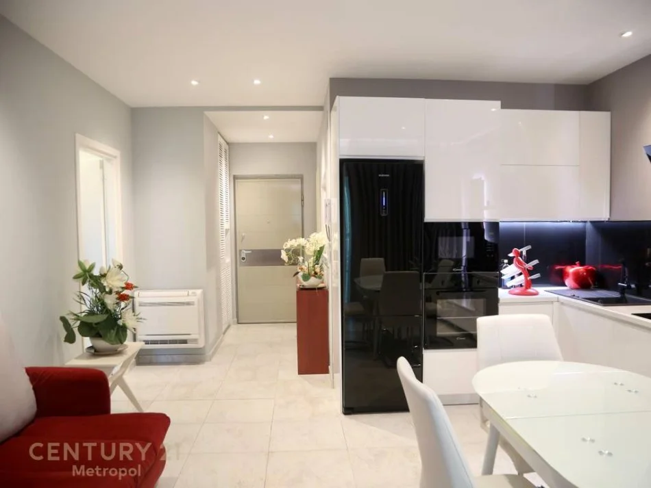 Tirane, jepet me qera apartament 2+1 Kati 19, 95 m² 1.800 € (Ambasador 3)