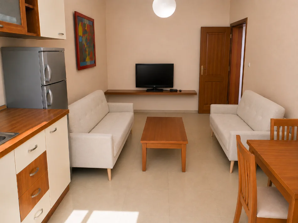 Tirane, jap me qera apartament 2+1+Ballkon Kati 1, 88 m² 450 € (Rr Lord Bajron)