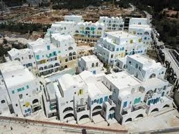 Dhermi - Palase, shitet apartament 1+1 Kati -1, 65 m² 195.000 € (Santorini Sqaure Village)