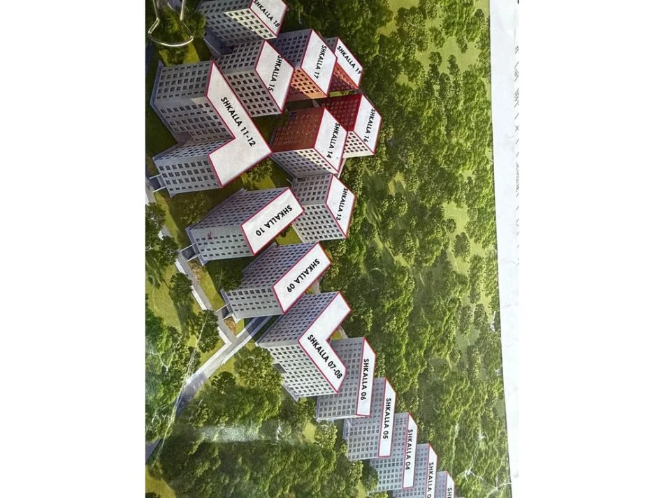 Tirane, shes apartament 2+1 Kati 9, 74 m² 129.000 € (Kadiu Rezidence)