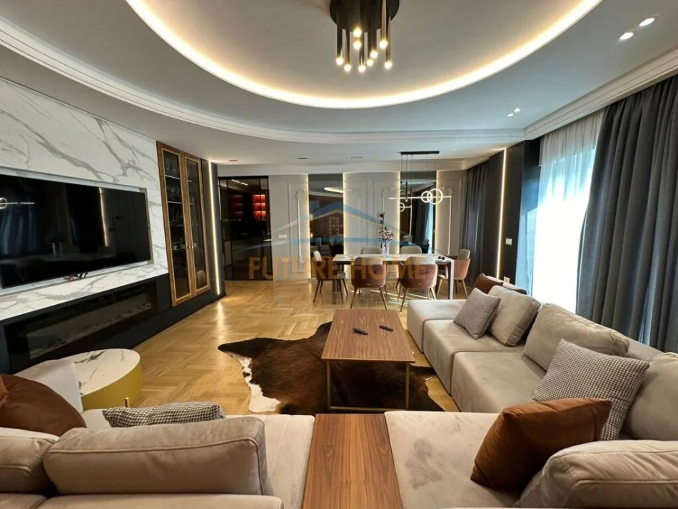 Tirane, jepet me qera apartament 2+1+Ballkon Kati 4, 107 m² 1.500 € (Kopshti Zoologjik)