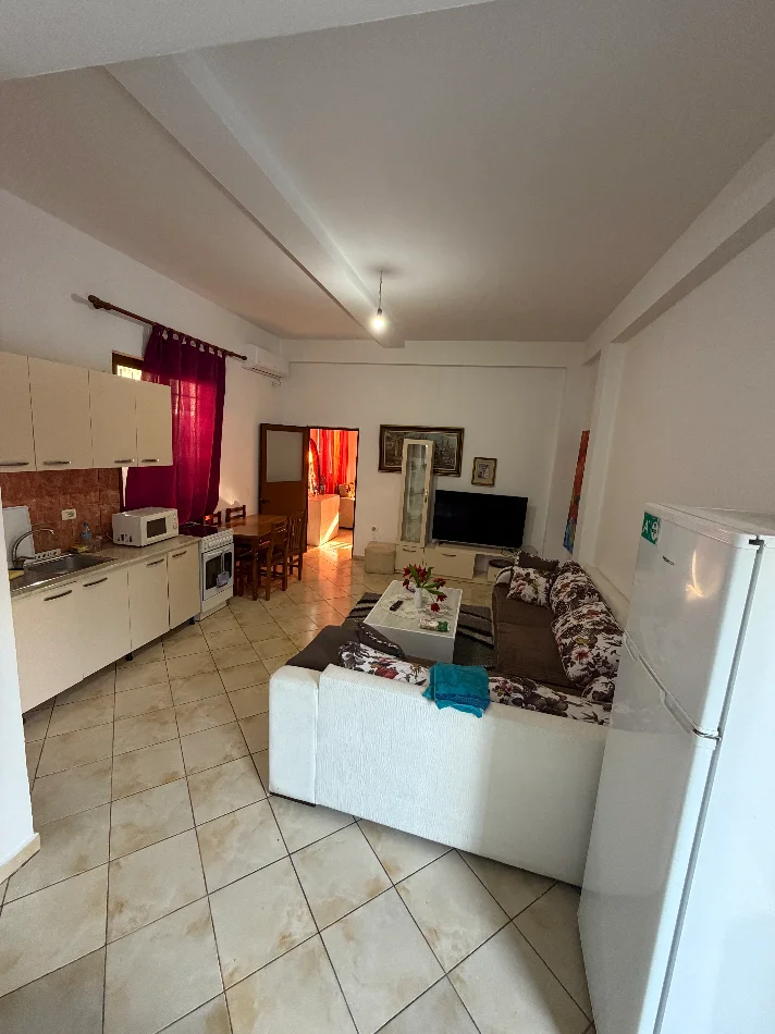 Tirane, jap me qera shtepi 1+1+Ballkon Kati 1, 300 € (Rruga kole xhumari)
