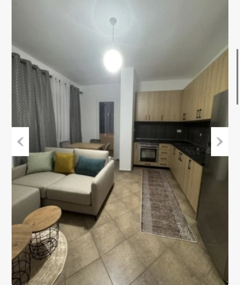 Tirane, jepet me qera apartament 1+1+Ballkon Kati 5, 65 m² 500 € (Ndrek luca)