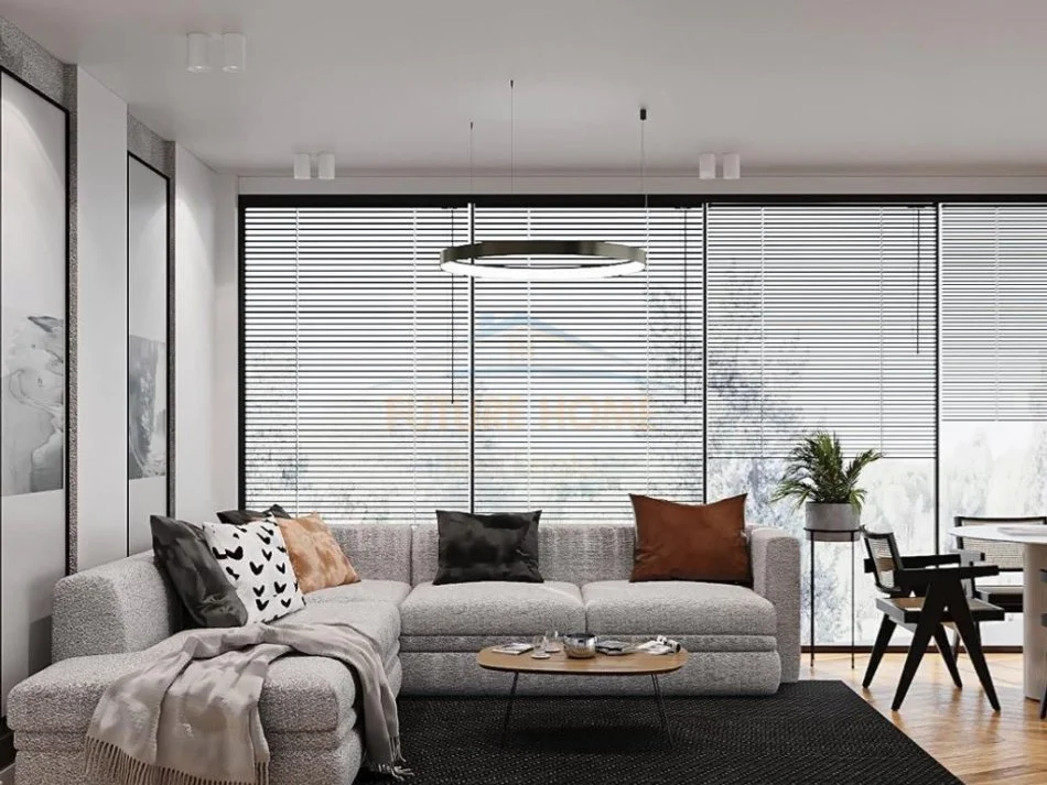 Tirane, jepet me qera apartament 1+1 Kati 8, 93 m² 1.300 € (Lake view)